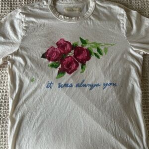 Imogene + Willie Floral Graphic Tee - Size Small